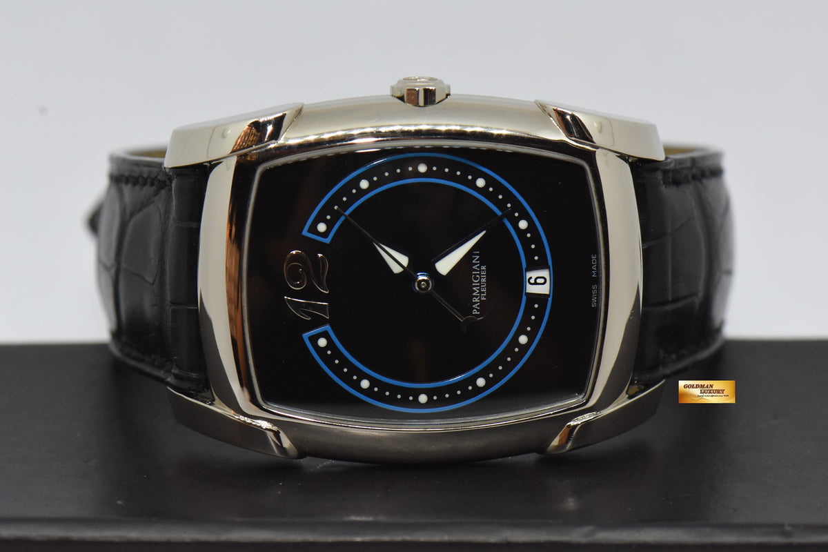 [SOLD] PARMIGIANI FLEURIER KALPA XL 18K WHITE GOLD AUTOMATIC BLACK (MINT)