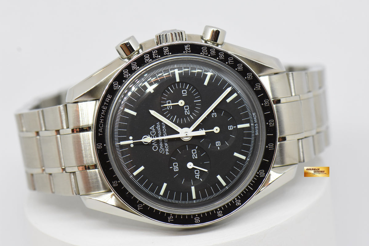 [SOLD] OMEGA SPEEDMASTER PROFESSIONAL APOLLO 11 30TH ANNIVERSARY MOON WATCH 42mm LIMITED EDITION of 9999 C.1861 MANUAL 3560.5000 (MINT)
