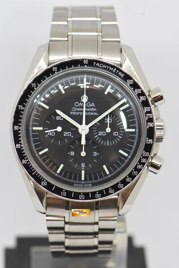[SOLD] OMEGA SPEEDMASTER PROFESSIONAL APOLLO 11 30TH ANNIVERSARY MOON WATCH 42mm LIMITED EDITION of 9999 C.1861 MANUAL 3560.5000 (MINT)