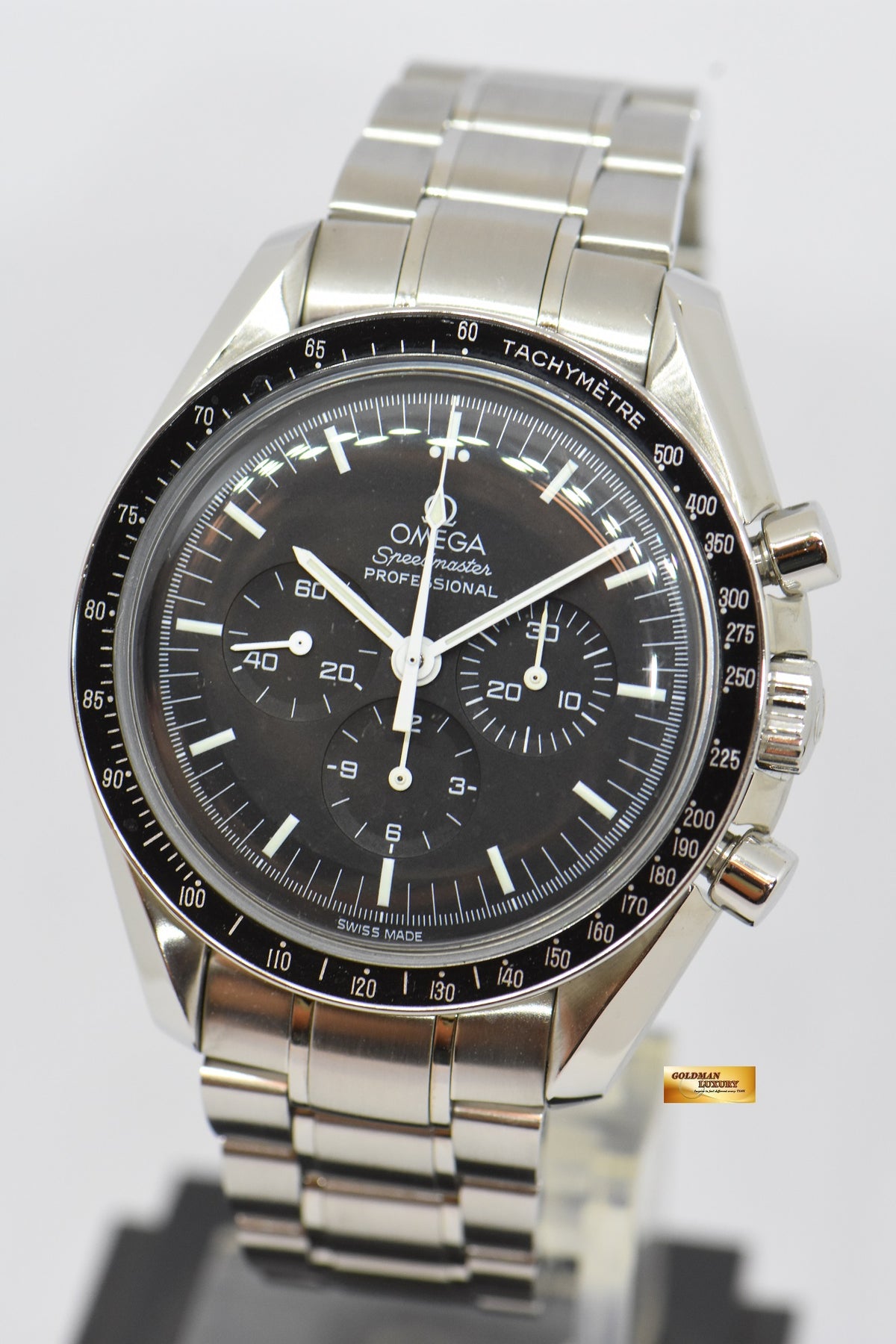 [SOLD] OMEGA SPEEDMASTER PROFESSIONAL APOLLO 11 30TH ANNIVERSARY MOON WATCH 42mm LIMITED EDITION of 9999 C.1861 MANUAL 3560.5000 (MINT)