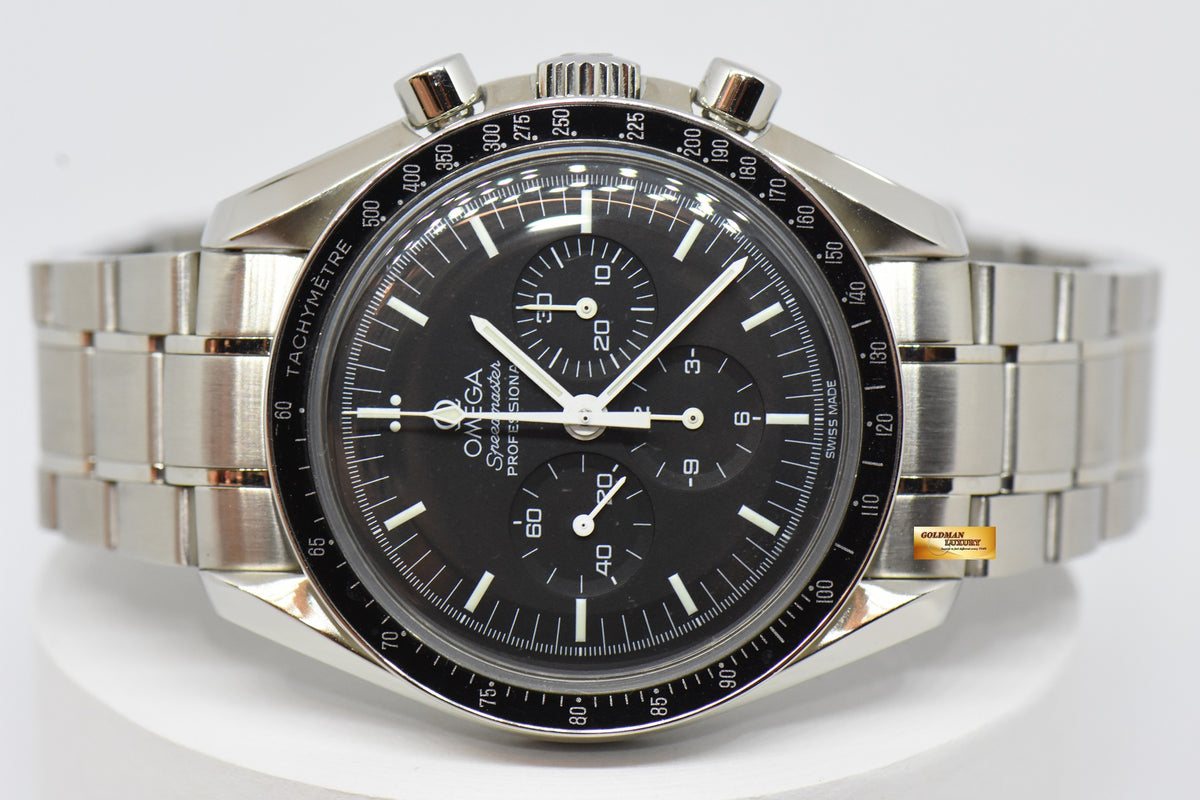 [SOLD] OMEGA SPEEDMASTER PROFESSIONAL APOLLO 11 30TH ANNIVERSARY MOON WATCH 42mm LIMITED EDITION of 9999 C.1861 MANUAL 3560.5000 (MINT)