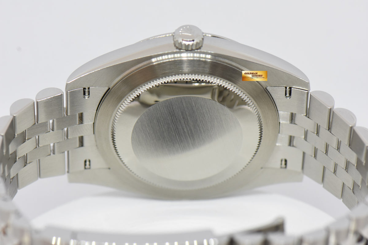 [SOLD] ROLEX OYSTER PERPETUAL DATEJUST 41mm SS JUBILEE BLUE DIAL 126300 (NEW-UNWORN)