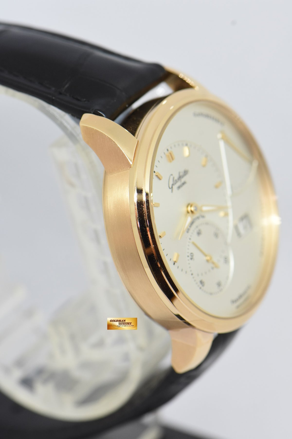 [SOLD] GLASHUTTE ORIGINAL PANORESERVE BIG DATE  18K ROSE GOLD 40mm MANUAL WINDING (NEW-UNWORN)