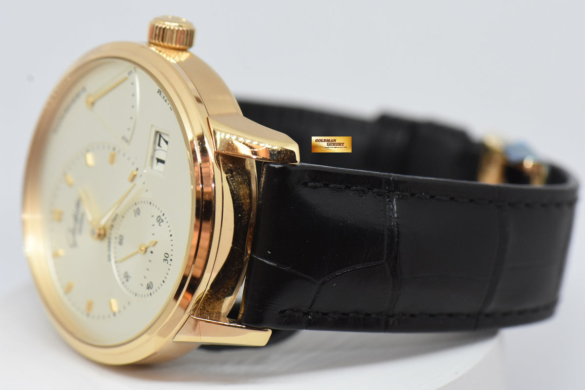 [SOLD] GLASHUTTE ORIGINAL PANORESERVE BIG DATE  18K ROSE GOLD 40mm MANUAL WINDING (NEW-UNWORN)