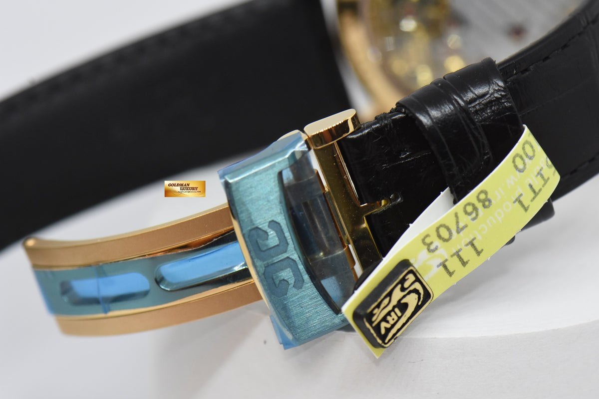 [SOLD] GLASHUTTE ORIGINAL PANORESERVE BIG DATE  18K ROSE GOLD 40mm MANUAL WINDING (NEW-UNWORN)