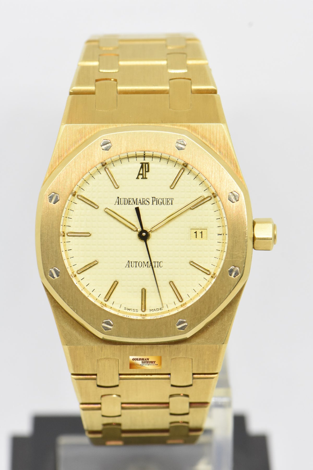 [SOLD] AUDEMARS PIGUET ROYAL OAK 33mm 18K YELLOW GOLD AUTOMATIC 14790BA (MINT)