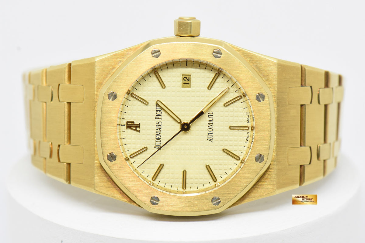 [SOLD] AUDEMARS PIGUET ROYAL OAK 33mm 18K YELLOW GOLD AUTOMATIC 14790BA (MINT)