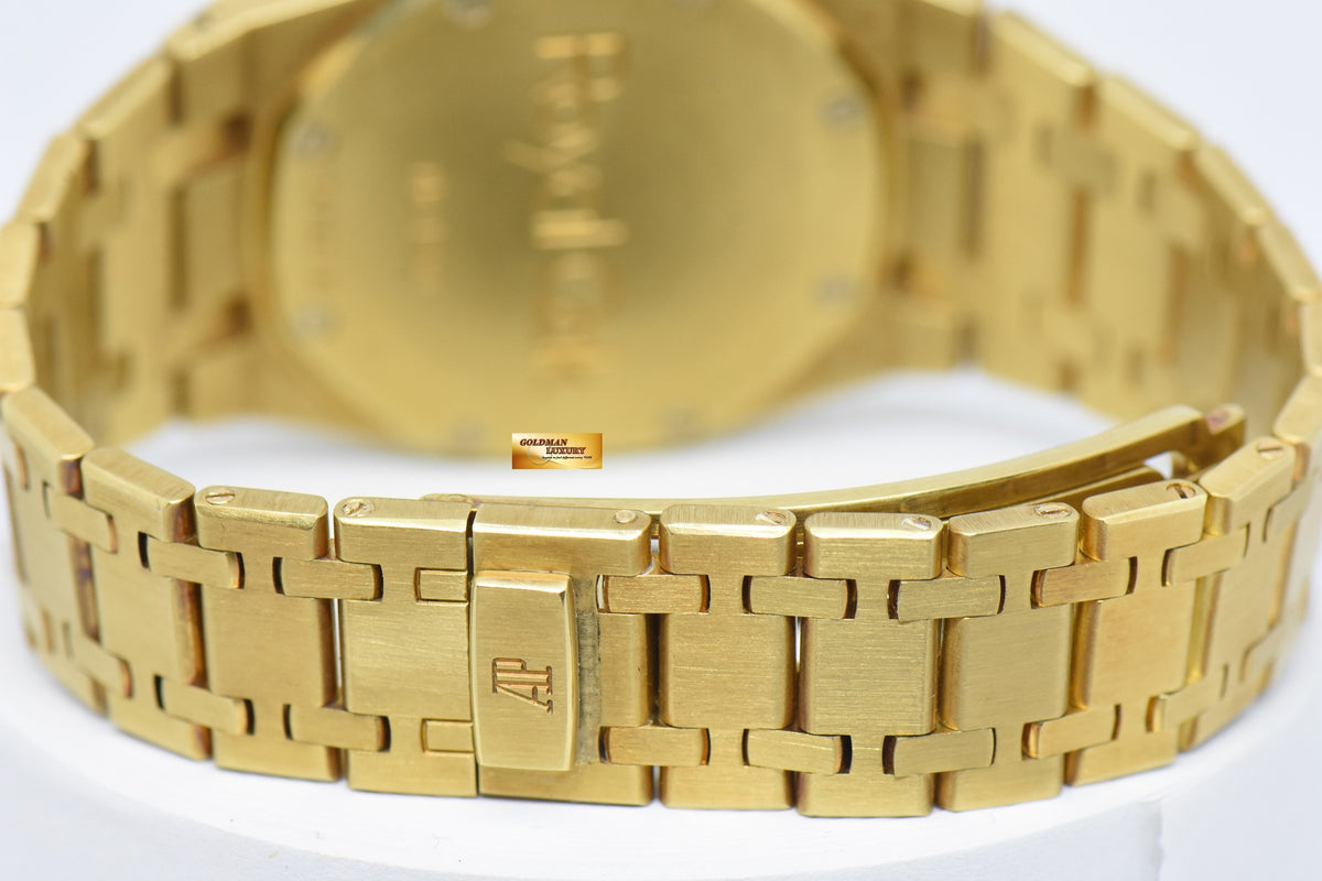[SOLD] AUDEMARS PIGUET ROYAL OAK 33mm 18K YELLOW GOLD AUTOMATIC 14790BA (MINT)