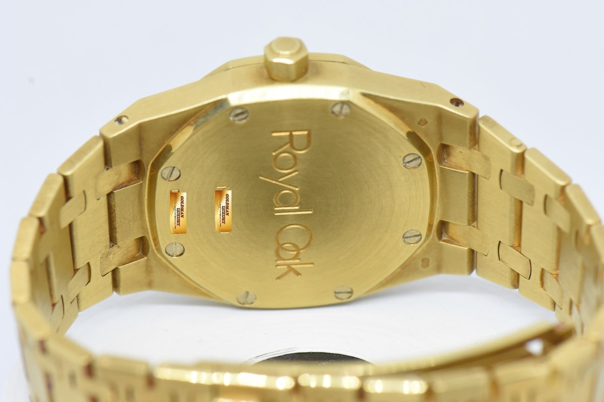 [SOLD] AUDEMARS PIGUET ROYAL OAK 33mm 18K YELLOW GOLD AUTOMATIC 14790BA (MINT)