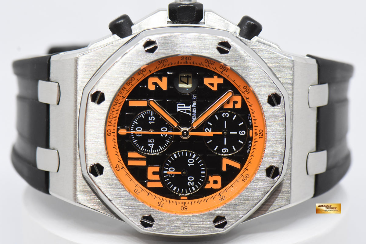 [SOLD] AUDEMARS PIGUET ROYAL OAK “VOLCANO” OFFHSORE 42mm SS CHRONOGRAPH AUTOMATIC 26170ST (MINT)
