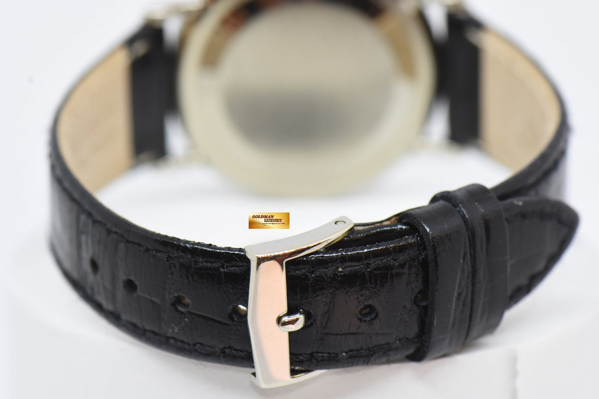 [SOLD] PATEK PHILIPPE CALATRAVA 33mm 18K WHITE GOLD MANUAL WINDING 3919G (MINT)