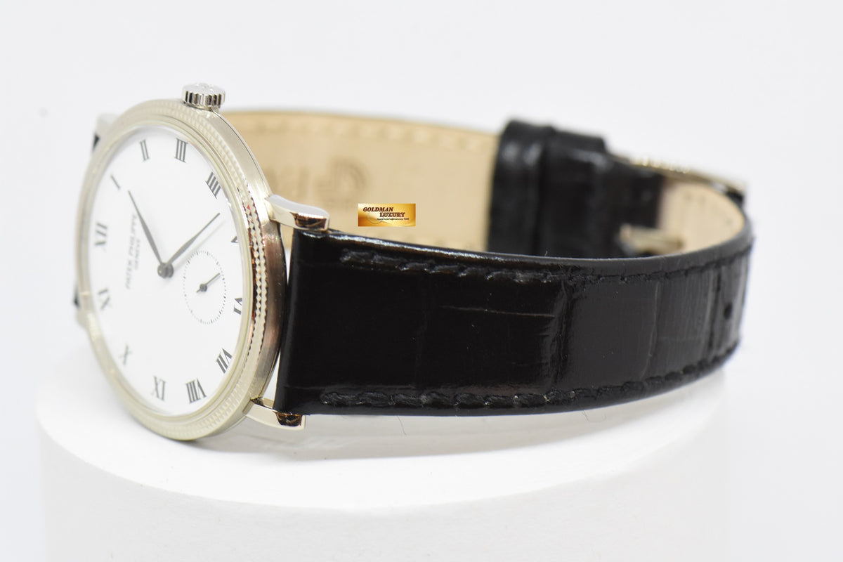 [SOLD] PATEK PHILIPPE CALATRAVA 33mm 18K WHITE GOLD MANUAL WINDING 3919G (MINT)