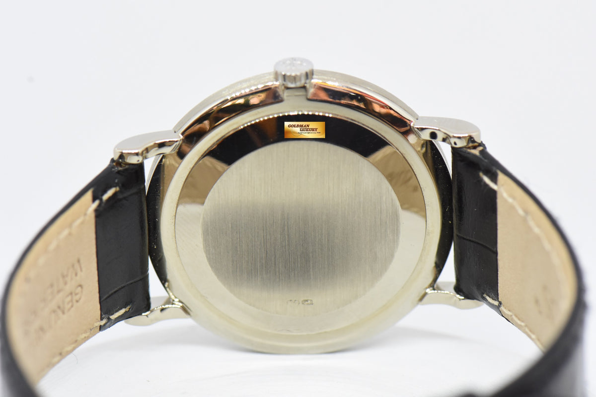 [SOLD] PATEK PHILIPPE CALATRAVA 33mm 18K WHITE GOLD MANUAL WINDING 3919G (MINT)