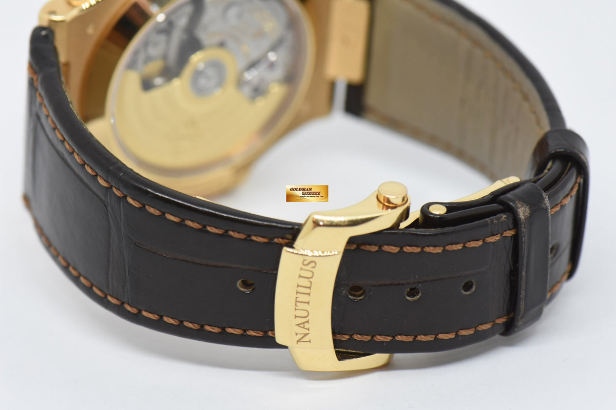 [SOLD] PATEK PHILIPPE NAUTILUS 40mm CHRONOGRAPH 18K ROSE GOLD AUTOMATIC 5980R (MINT)