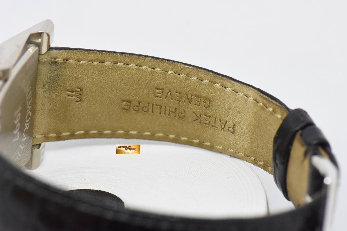 [SOLD] PATEK PHILIPPE “PAGODA” 1997 COMMEMORATIVE 18K WHITE GOLD MANUAL 5500G (LIMITED 250pcs) (MINT)