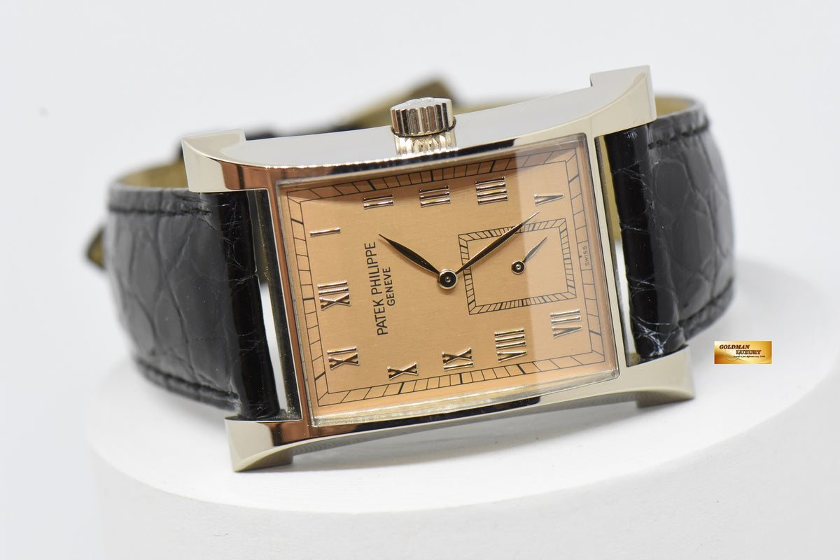 [SOLD] PATEK PHILIPPE “PAGODA” 1997 COMMEMORATIVE 18K WHITE GOLD MANUAL 5500G (LIMITED 250pcs) (MINT)