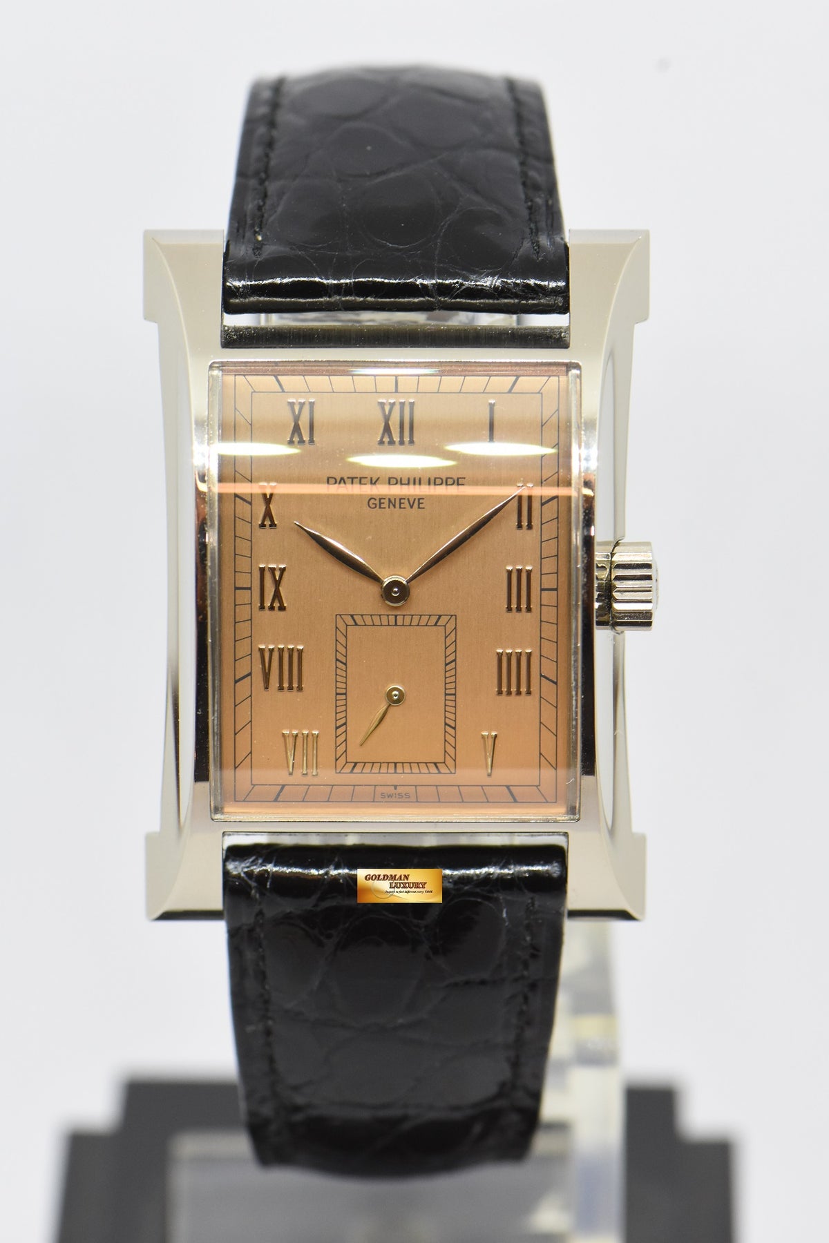 [SOLD] PATEK PHILIPPE “PAGODA” 1997 COMMEMORATIVE 18K WHITE GOLD MANUAL 5500G (LIMITED 250pcs) (MINT)