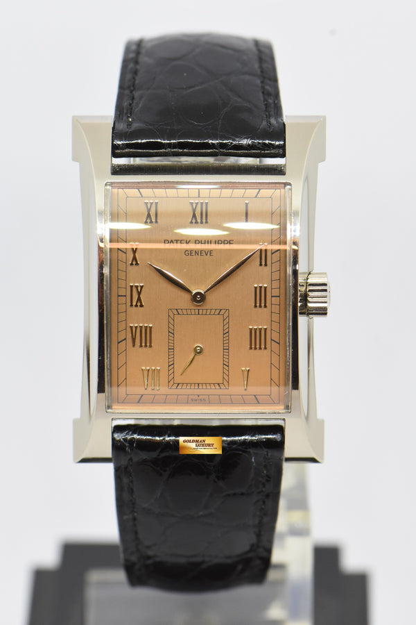 [SOLD] PATEK PHILIPPE “PAGODA” 1997 COMMEMORATIVE 18K WHITE GOLD MANUAL 5500G (LIMITED 250pcs) (MINT)