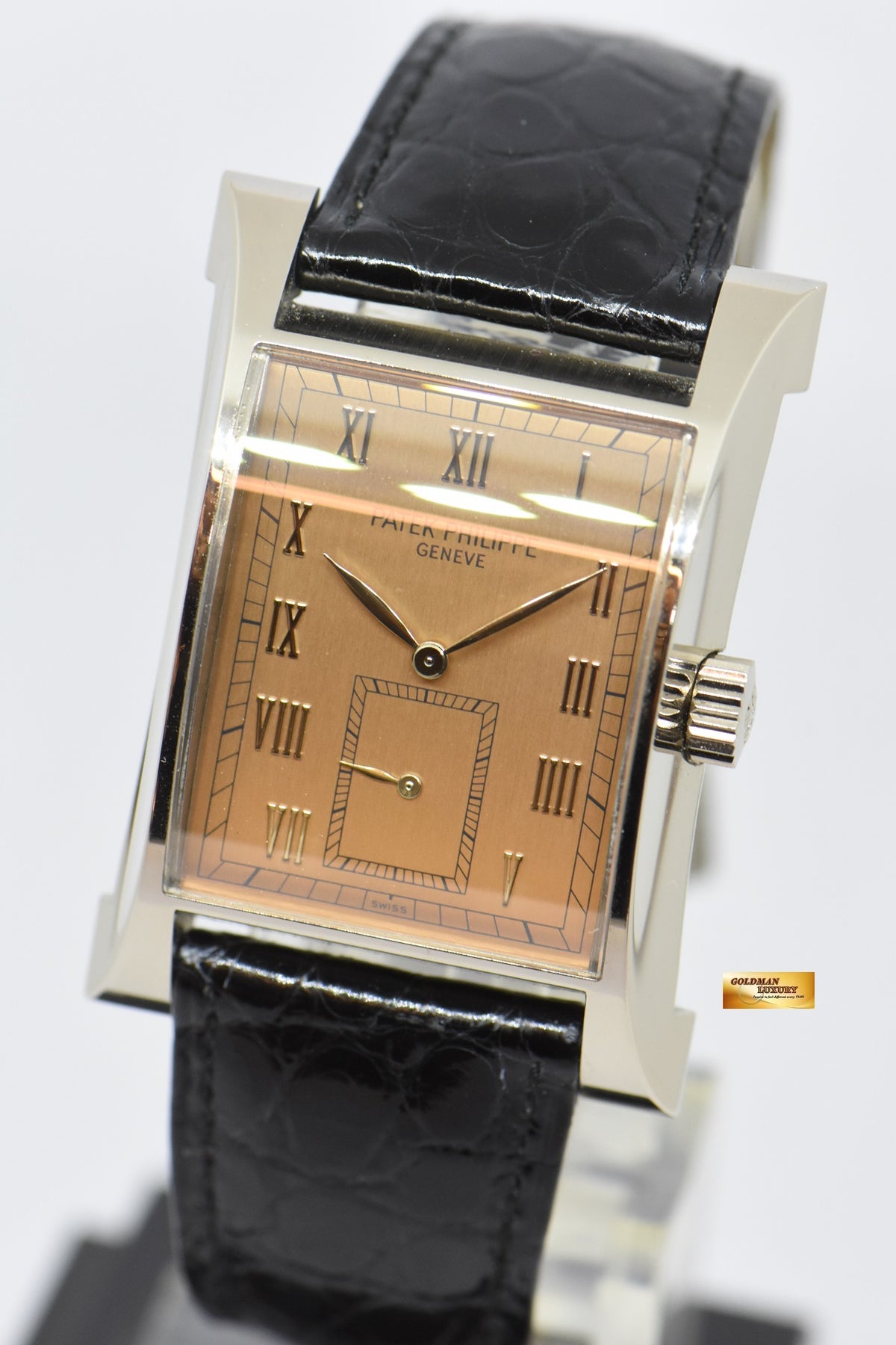 [SOLD] PATEK PHILIPPE “PAGODA” 1997 COMMEMORATIVE 18K WHITE GOLD MANUAL 5500G (LIMITED 250pcs) (MINT)