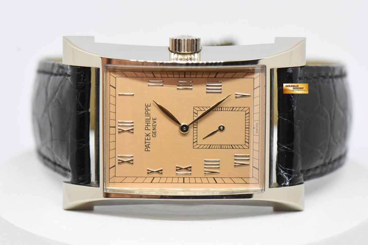 [SOLD] PATEK PHILIPPE “PAGODA” 1997 COMMEMORATIVE 18K WHITE GOLD MANUAL 5500G (LIMITED 250pcs) (MINT)