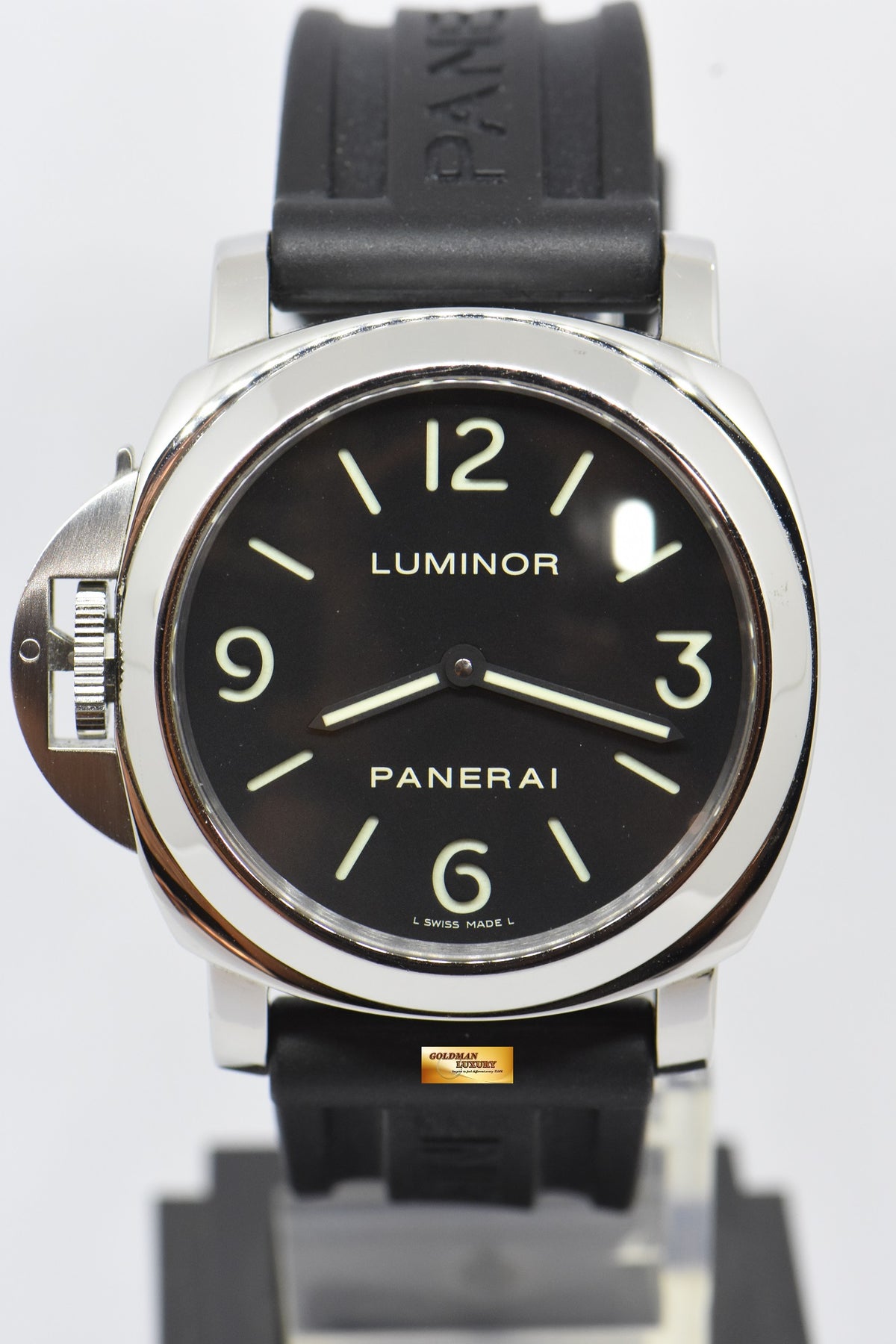 [SOLD] PANERAI LUMINOR BASE DESTRO (LEFTY) 44mm MANUAL PAM 219 (NEAR MINT)