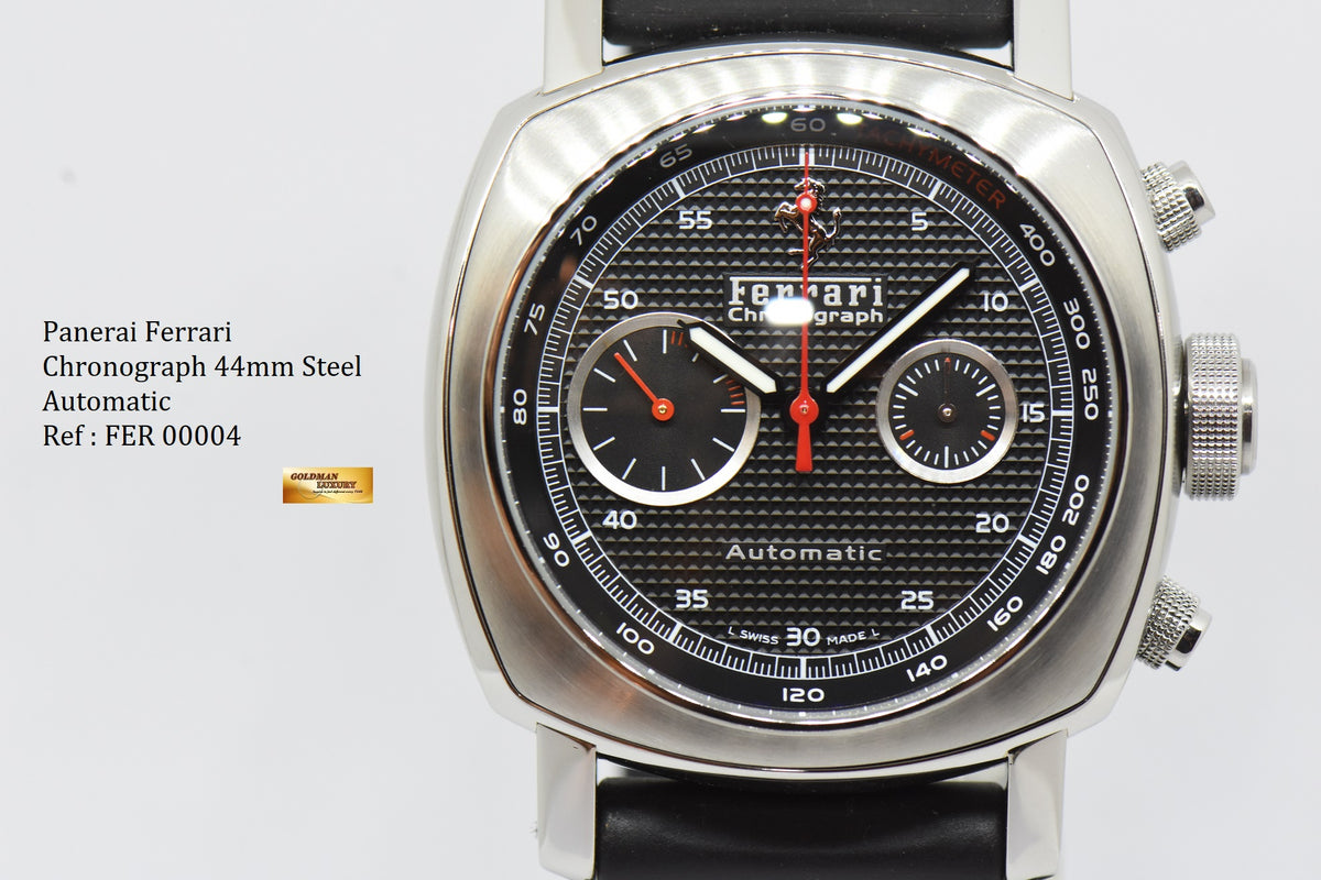 [SOLD] PANERAI FERRARI CHRONOGRAPH 44mm AUTOMATIC FER00004 (MINT)