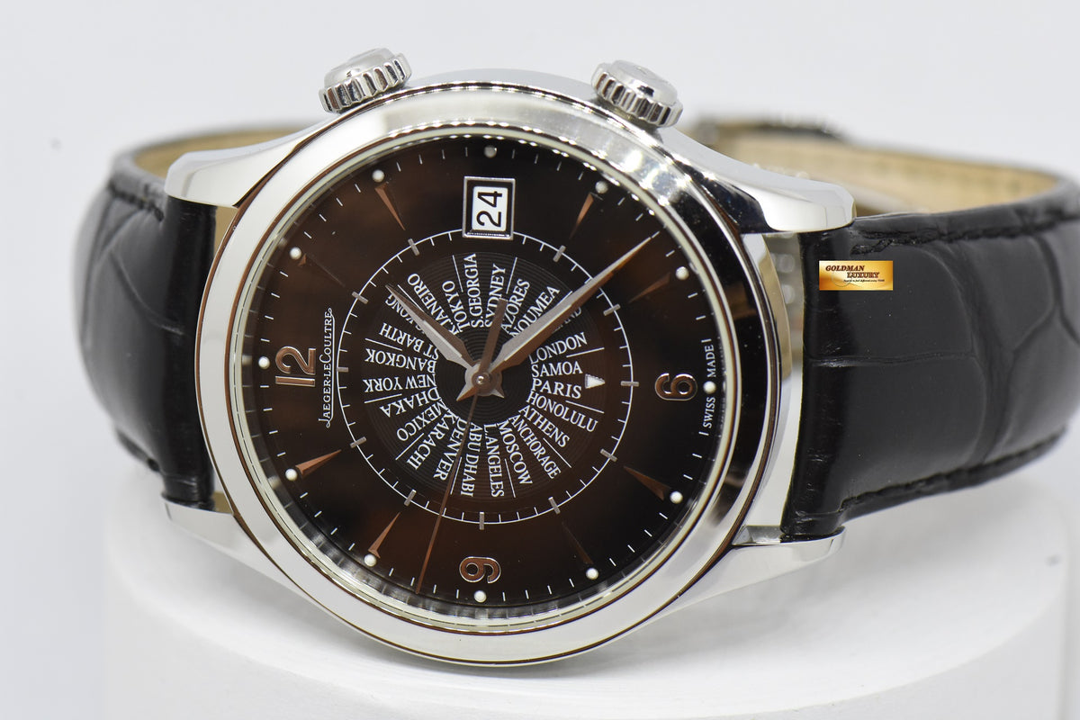 [SOLD] JAEGER-LeCOULTRE MASTER CONTROL MEMOVOX 40mm ALARM AUTOMATIC LIMITED EDITION OF 750pcs 174.8.96 (MINT)