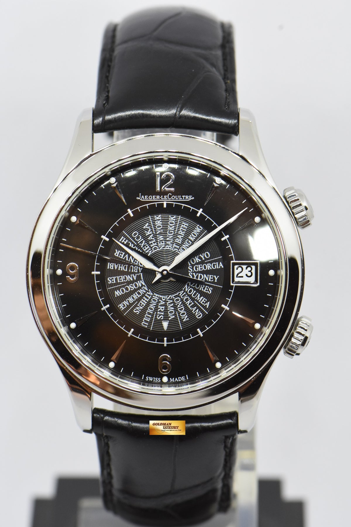 [SOLD] JAEGER-LeCOULTRE MASTER CONTROL MEMOVOX 40mm ALARM AUTOMATIC LIMITED EDITION OF 750pcs 174.8.96 (MINT)