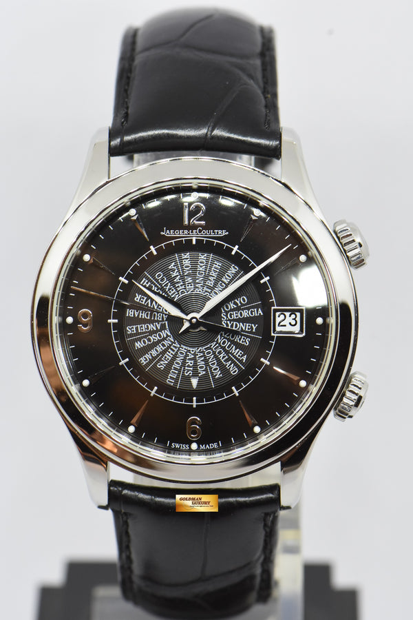 [SOLD] JAEGER-LeCOULTRE MASTER CONTROL MEMOVOX 40mm ALARM AUTOMATIC LIMITED EDITION OF 750pcs 174.8.96 (MINT)