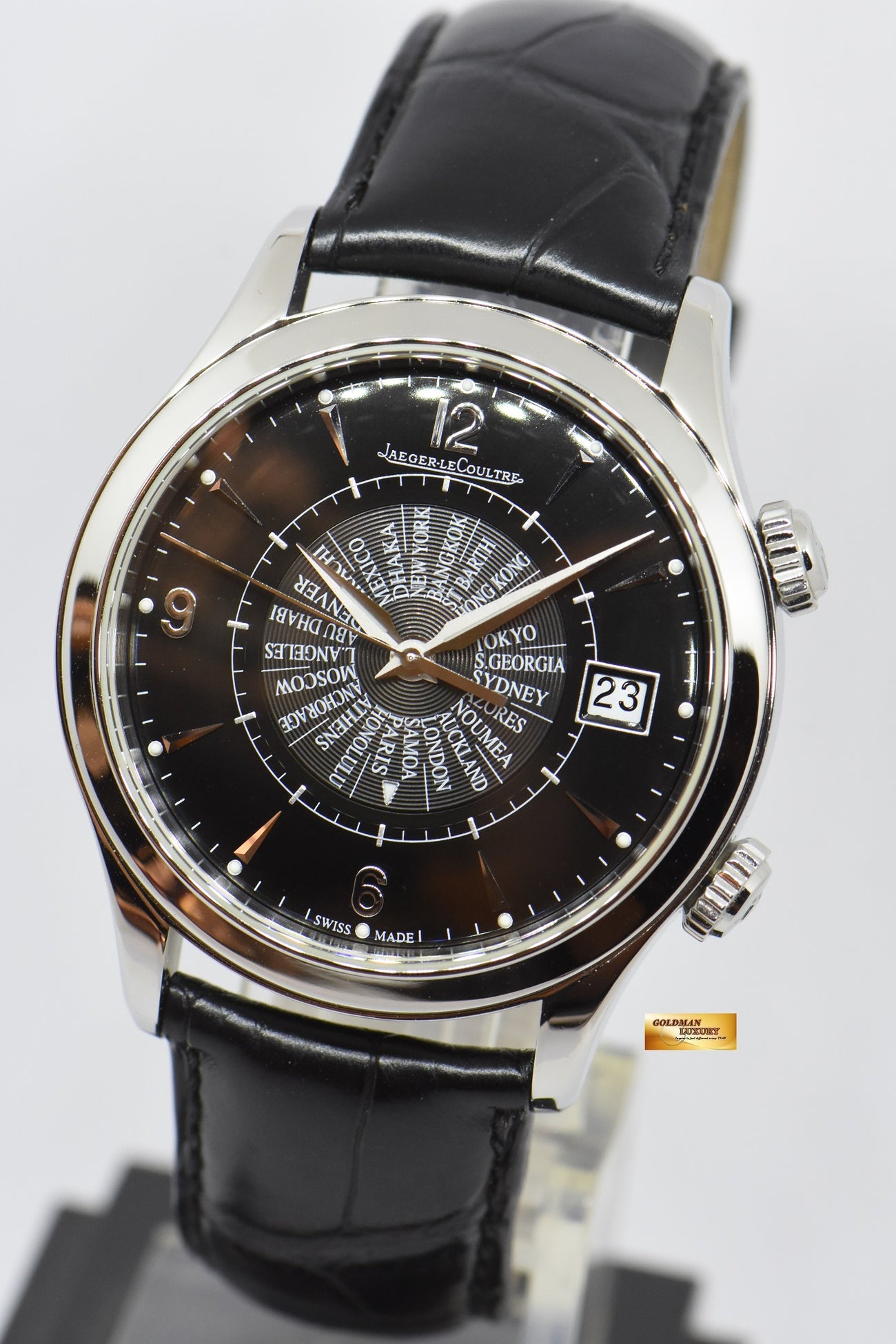 SOLD] JAEGER-LeCOULTRE MASTER CONTROL MEMOVOX 40mm ALARM AUTOMATIC