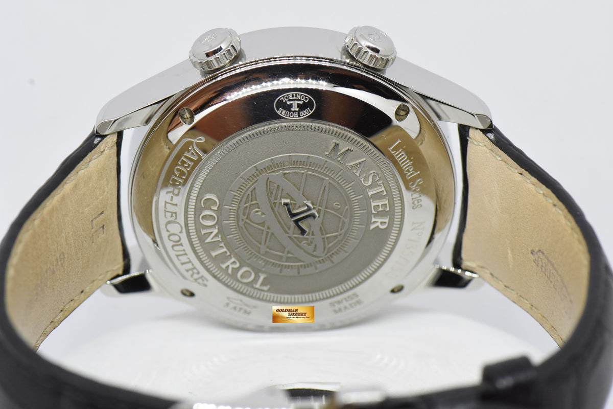 [SOLD] JAEGER-LeCOULTRE MASTER CONTROL MEMOVOX 40mm ALARM AUTOMATIC LIMITED EDITION OF 750pcs 174.8.96 (MINT)