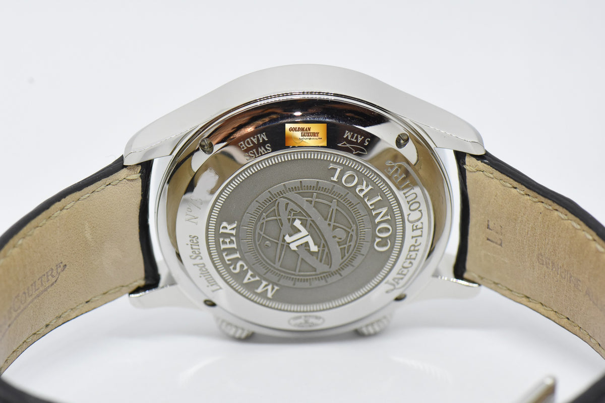 [SOLD] JAEGER-LeCOULTRE MASTER CONTROL MEMOVOX 40mm ALARM AUTOMATIC LIMITED EDITION OF 750pcs 174.8.96 (MINT)