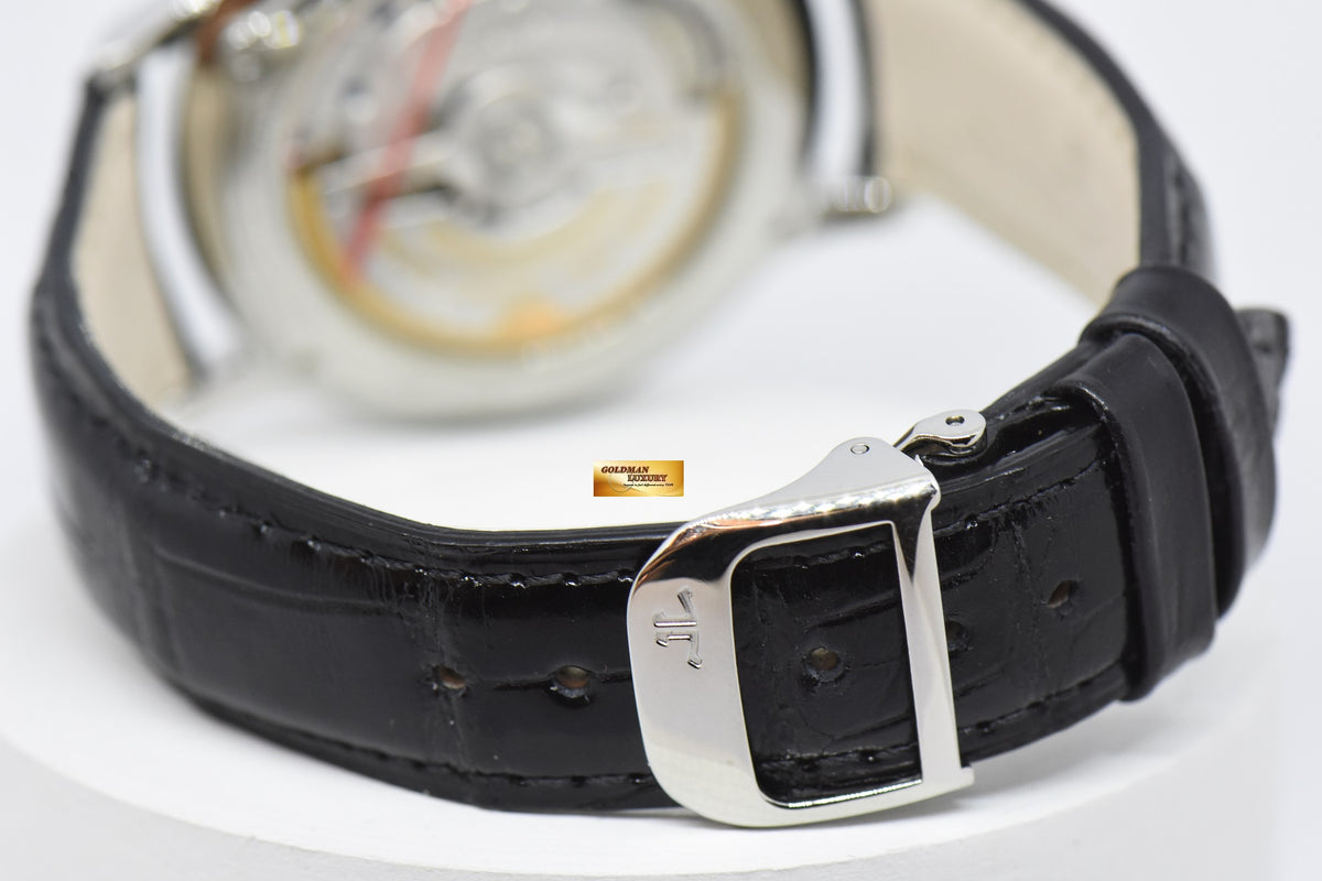 [SOLD] JAEGER-LeCOULTRE RESERVE De MARCHE 37mm  AUTOMATIC 140.8.38.S (See-thru Caseback) (MINT)