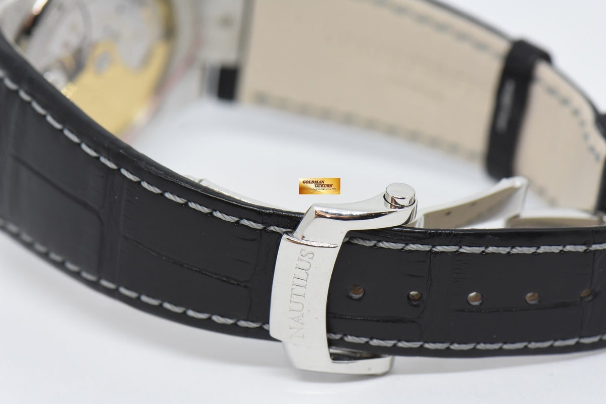 [SOLD] PATEK PHILIPPE NAUTILUS 40mm 18K WHITE GOLD GREY DIAL AUTOMATIC 5711/1G (MINT)