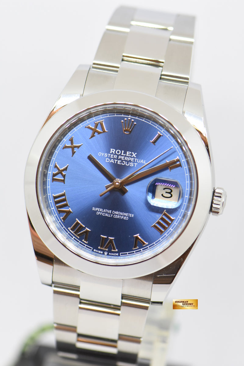 products/GML2195_-_Rolex_Oyster_Datejust_41_Blue_Oyster_Smooth_Bezel_126300_NEW_-_2.JPG