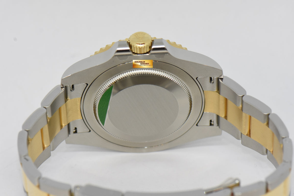 [SOLD] ROLEX OYSTER PERPETUAL GMT-MASTER II HALF-GOLD CERAMIC BLACK AUTOMATIC 116713LN (MINT)