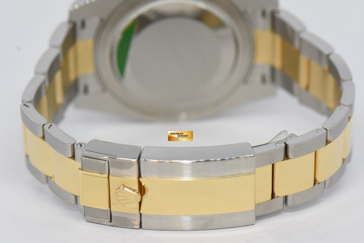 [SOLD] ROLEX OYSTER PERPETUAL GMT-MASTER II HALF-GOLD CERAMIC BLACK AUTOMATIC 116713LN (MINT)