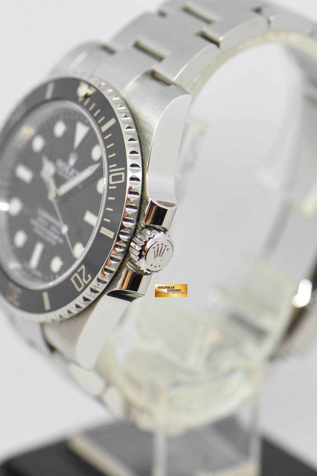 [SOLD] ROLEX OYSTER PERPETUAL SUBMARINER NO-DATE 40mm CERAMIC BEZEL 114060 (MINT)