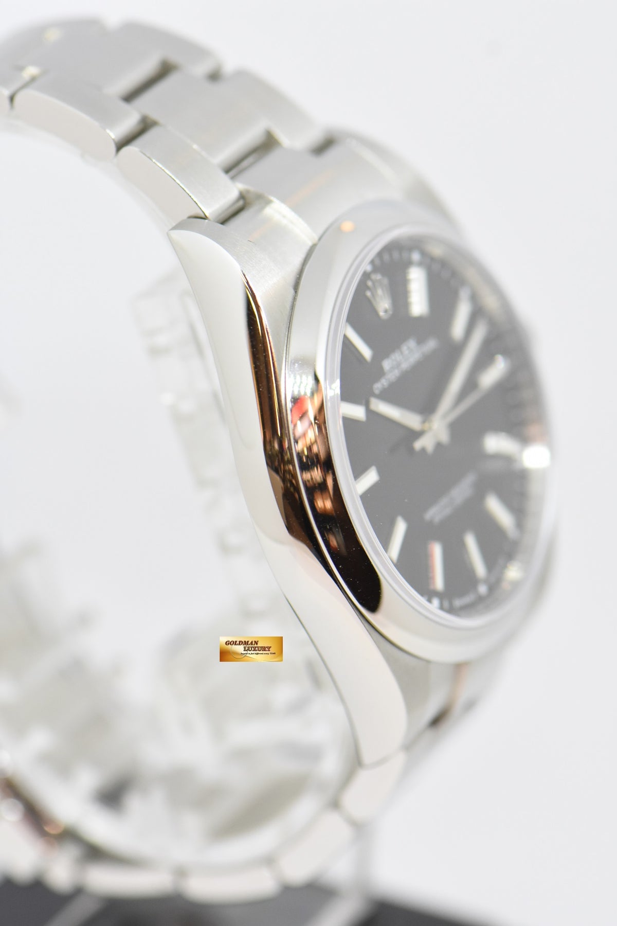 [SOLD] ROLEX OYSTER PERPETUAL 39 STAINLESS STEEL BLACK DIAL 114300 (NEW-UNWORN)