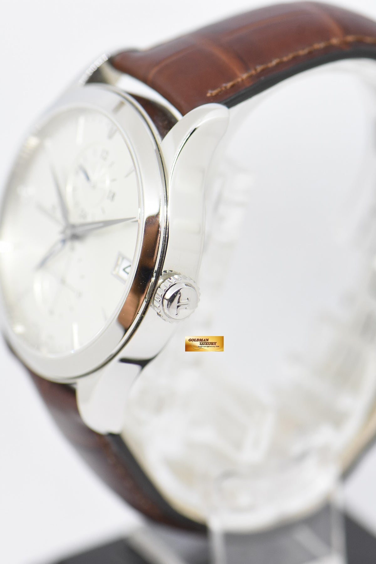 [SOLD] JAEGER-LeCOULTRE MASTER CONTROL HOMETIME GMT 39mm STAINLESS STEEL AUTOMATIC 174.8.05.S (MINT)