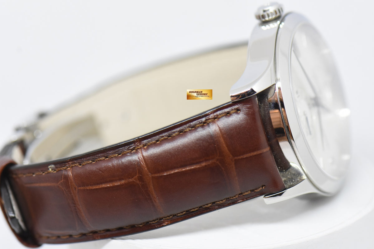 [SOLD] JAEGER-LeCOULTRE MASTER CONTROL HOMETIME GMT 39mm STAINLESS STEEL AUTOMATIC 174.8.05.S (MINT)