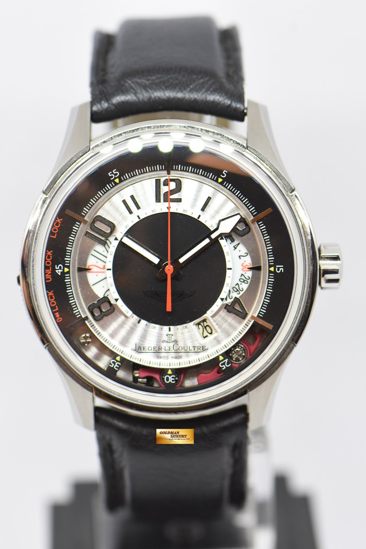 JAEGER LeCOULTRE ASTON MARTIN AMVOX 2 CHRONOGRAPH STEEL 43mm