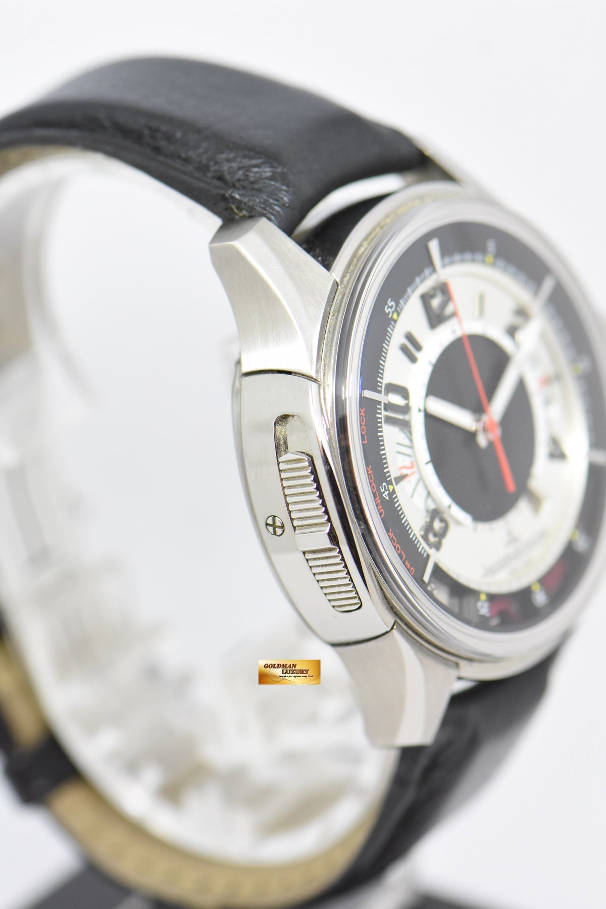 [SOLD] JAEGER-LeCOULTRE ASTON MARTIN AMVOX 2 CHRONOGRAPH STEEL 43mm AUTOMATIC 192.T.25 (MINT)