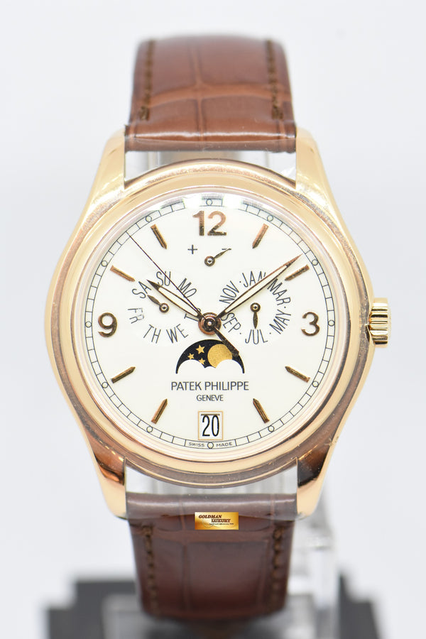 [SOLD] PATEK PHILIPPE COMPLICATIONS ANNUAL CALENDAR MOON-PHASE w/ POWER RESERVE 18K ROSE GOLD AUTOMATIC 5146R (NEW-UNWORN)