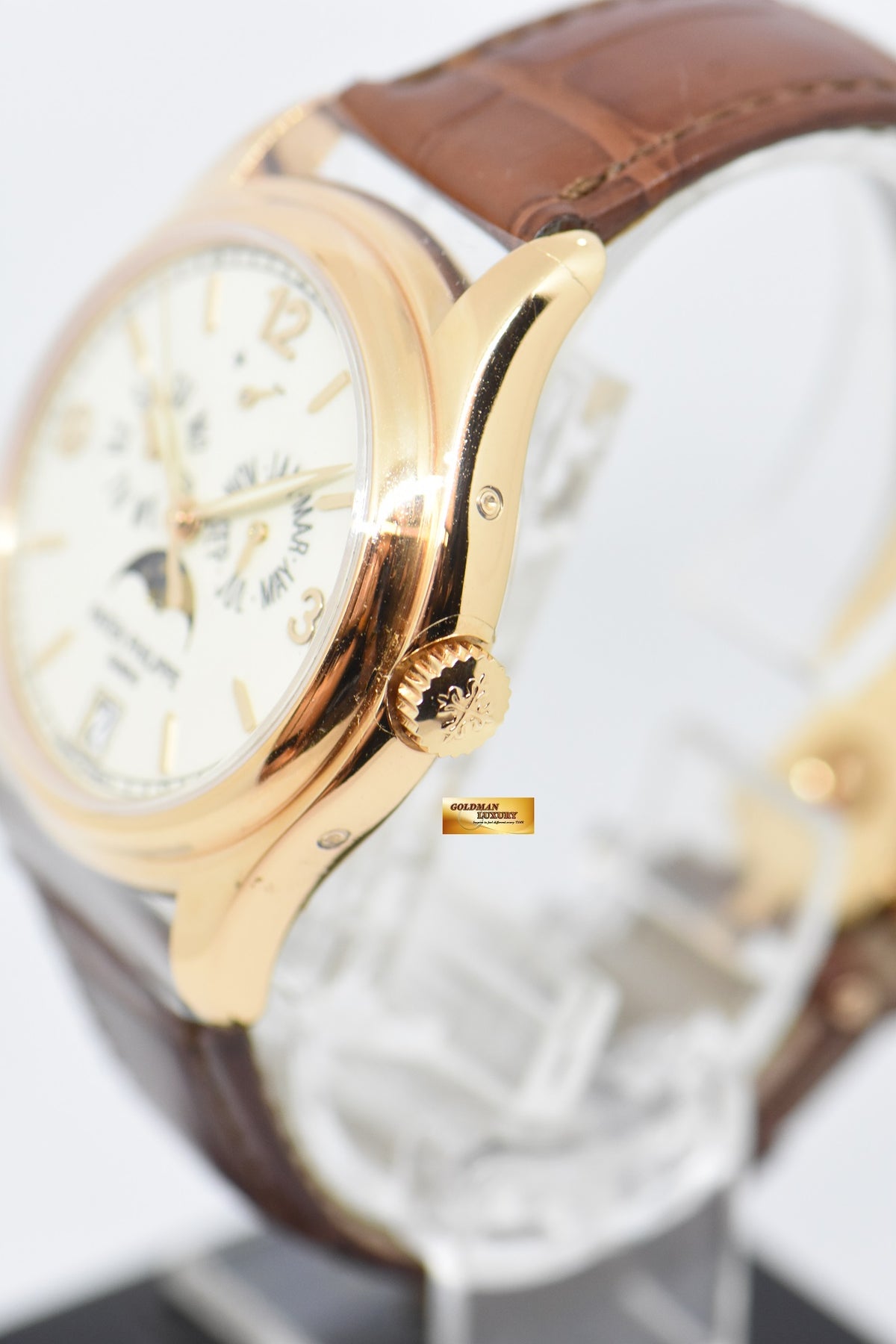 [SOLD] PATEK PHILIPPE COMPLICATIONS ANNUAL CALENDAR MOON-PHASE w/ POWER RESERVE 18K ROSE GOLD AUTOMATIC 5146R (NEW-UNWORN)