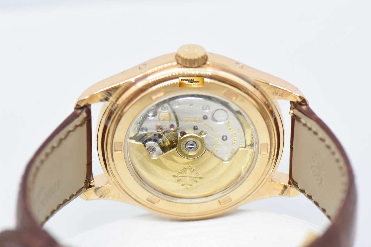 [SOLD] PATEK PHILIPPE COMPLICATIONS ANNUAL CALENDAR MOON-PHASE w/ POWER RESERVE 18K ROSE GOLD AUTOMATIC 5146R (NEW-UNWORN)