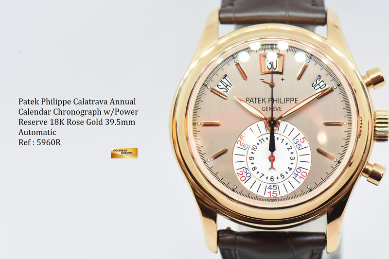 SOLD PATEK PHILIPPE COMPLICATIONS ANNUAL CALENDAR FLYBACK