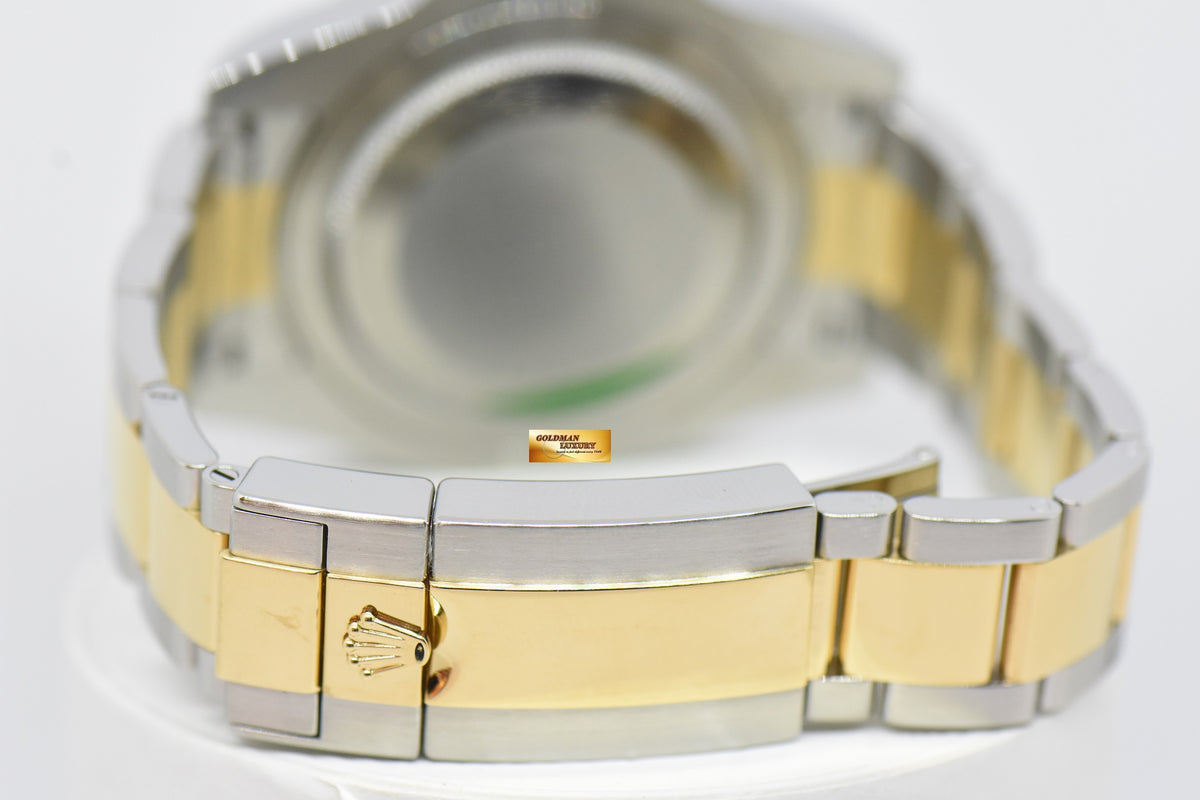 [SOLD] ROLEX OYSTER PERPETUAL GMT-MASTER II HALF-GOLD CERAMIC BLACK AUTOMATIC 116713LN (LNIB)