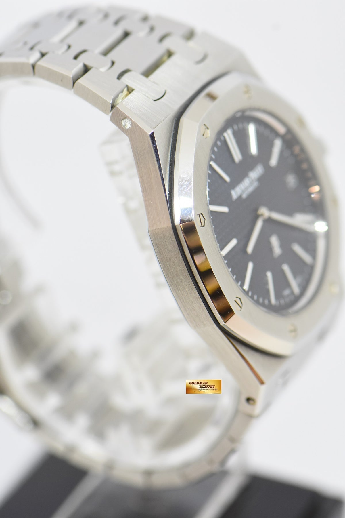 [SOLD] AUDEMARS PIGUET ROYAL OAK JUMBO ULTRA THIN 39mm BLUE AUTOMATIC 15202ST (NEAR MINT) (UNPOLISHED)