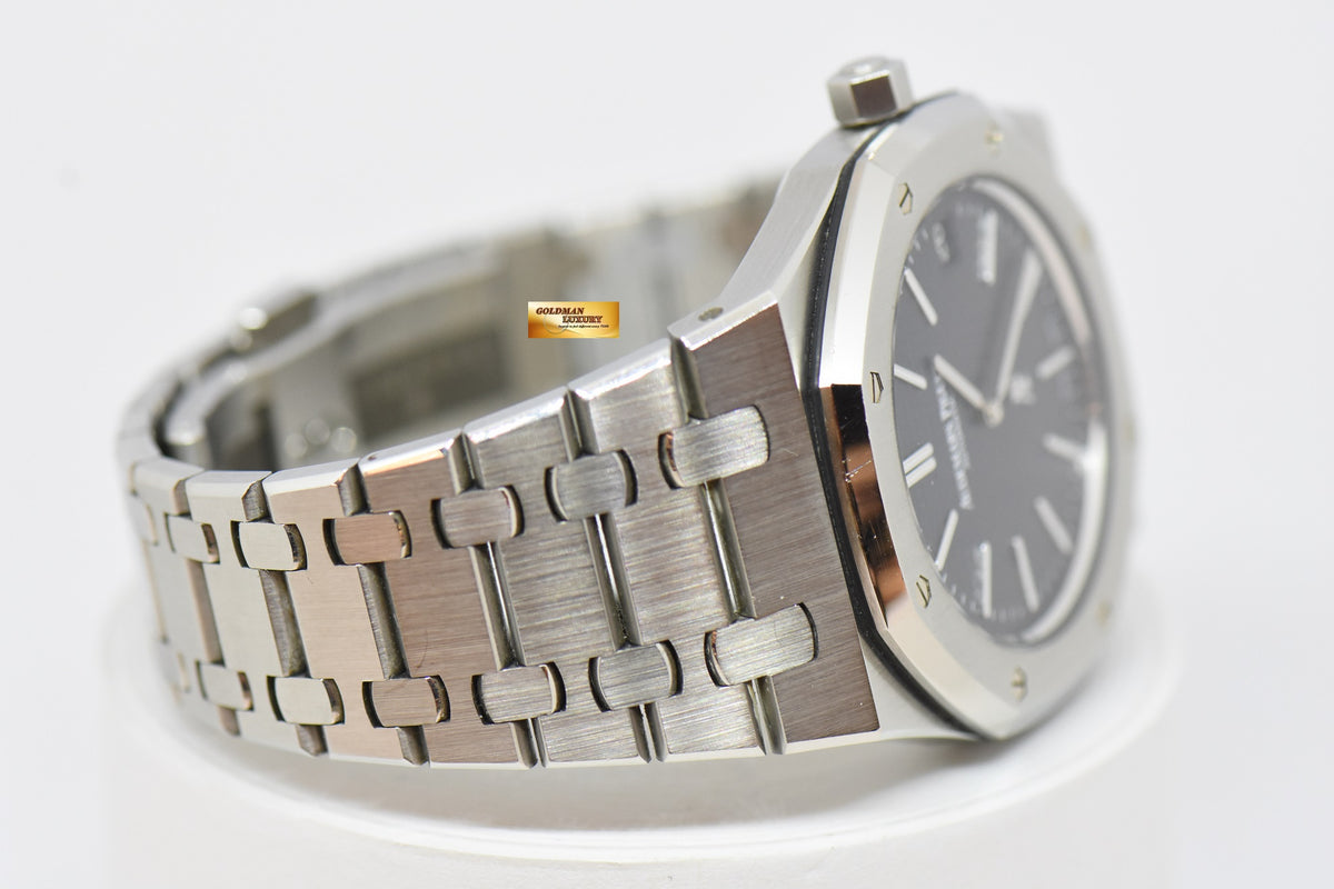 [SOLD] AUDEMARS PIGUET ROYAL OAK JUMBO ULTRA THIN 39mm BLUE AUTOMATIC 15202ST (NEAR MINT) (UNPOLISHED)